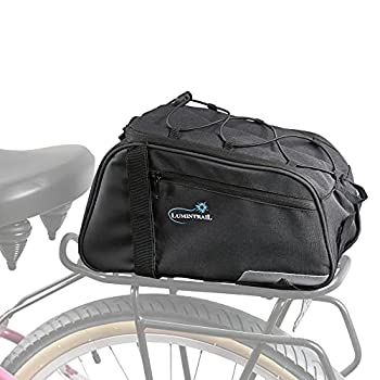 【中古】【輸入品・未使用】Lumintrail 自転車ラックバッグ リアトランク自転車キャリア 通勤者