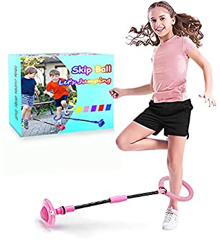 Rakuten - 【中古】【輸入品・未使用】BEBJUIL 子供用 スキップボール 折りたたみ式 足首 スキップイット ボール 点滅 ジャンピングリング カラフル スポーツ スイングボール フィット