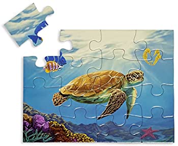 【中古】【輸入品・未使用】GoodDay Puzzles ジグソーパズル 16個 大型ピース 「アクアマリン」 認知症/アルツハイマー活動 高齢者向け..