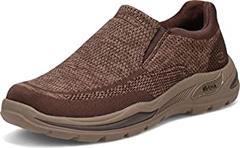 【中古】【輸入品・未使用】Skechers メンズ アーチフィット モトリー Vaseo スリッポン, ブラウン, 14