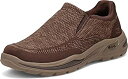 【中古】【輸入品・未使用】Skechers メンズ アーチフィット モトリー Vaseo スリッポン, ブラウン, 14(4)