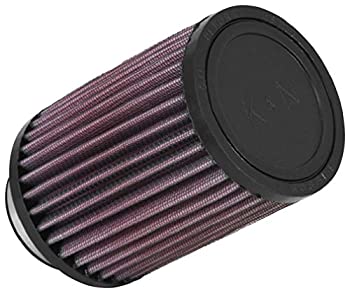 【中古】【輸入品・未使用】K&N 汎用 クランプオン エアーインテークフィルター:高性能、プレミアム、ウォッシャブル、交換用エアフィルター:フランジ直径:2.0625インチ、フ