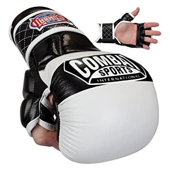 yÁzyAiEgpz(Regular, White) - Combat Sports Max Strike MMA Training Gloves