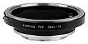 【中古】【輸入品・未使用】Fotodiox Pro レンズマウントアダプター Mamiya 645レンズからPentax K-マウント (PK) デジタル一眼レ...