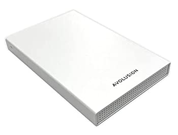 【中古】【輸入品・未使用】Avolusion HD250U3-WH 1TB USB 3.0 ポータブル 外付け ゲーミング PS5 ハードドライブ - ホワイト (PS5 プレフォーマット済み)