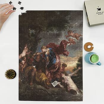 【中古】【輸入品・未使用】1000ピース - 美術館絵画 - ジグソーパズル - リナウドとアーミダ 1629年頃 | Anthony Van Dyck作 | Study Fine Art as You Puzzle|Frame Worthy