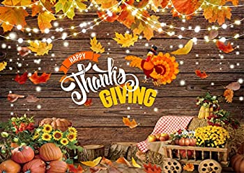 【中古】【輸入品・未使用】LTLYH 10x8フィート 感謝祭の写真撮影用背景 感謝祭 七面鳥 カボチャ 装飾 ..