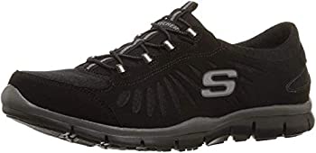 yÁzyAiEgpzSkechers Sport Women's Gratis-In Motion Fashion Sneaker, Black, 8 M US