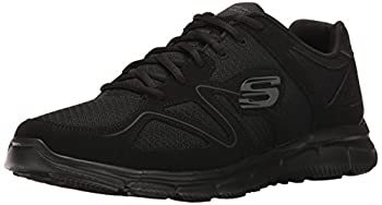 【中古】【輸入品・未使用】Skechers Sport Men's Satisfaction Flash Point Oxford,Black,8 M US