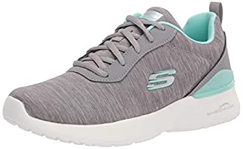 yÁzyAiEgpzSkechers Women's Athleisure Sneaker, Grey/Mint,9 M US