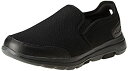 【中古】【輸入品・未使用】Skechers メンズ Gowalk 5 - Delcoスリッポン ブラック 11.5 M