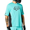 【中古】【輸入品・未使用】Fox Racing ディフェンド 半袖ジャージ (BPC/TEAL Mサイズ)