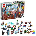 【中古】【輸入品 未使用】LEGO Marvel The Avengers Advent Calendar 76196 Building Kit, an Awesome Gift for Fans of Super Hero Building Toys New 2021 (298 Pieces