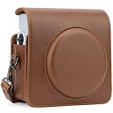 【中古】【輸入品・未使用】Frankmate 保護ケース 富士フイルム Instax Square SQ1 インスタントフィルムカメラ PUレザーコンパクトケースバッグ 調節可能なショルダースト