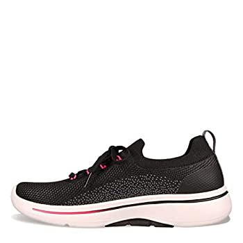 yÁzyAiEgpzSkechers Go Walk Arch Fit - Clancy Black/Hot Pink 6.5 B (M)