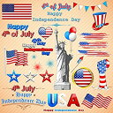 yÁzyAiEgpzYeele 8?x 8ft Happy Independence Day Backdrops 4th of July NationaljAJȐ_ʐ^wiPatriot Baby Boy Portraitʐ^rf