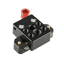 【中古】【輸入品・未使用】CAMVATE NATOクランプ 1/4インチ 3/8インチ ねじ穴付き (50mm安全レール)
