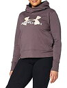 【中古】【輸入品・未使用】Under Armour レディース コットンフリース スポーツスタイル ロゴパーカー S