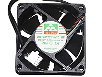 【中古】【輸入品・未使用】70x70x25mm MGT7012YR-W25 HF 12V 0.39A 4線 7cm 冷却ファン 【中古】【輸入品・未使用】70x70x25mm MGT7012YR-W25 HF 12V 0.39A 4線 7cm 冷却ファン