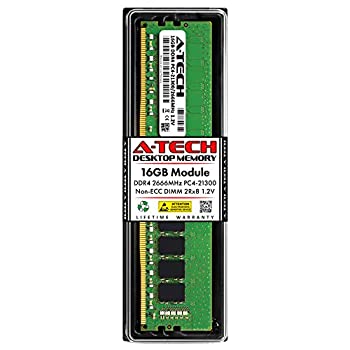 【中古】【輸入品・未使用】A-Tech 16GB モジュール Acer Aspire GX-281 デスクトップ & ワークステーション マザーボード 互換 DDR4 2666Mhz メモリー RAM (ATMS267913A258