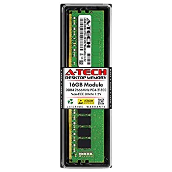【中古】【輸入品・未使用】A-Tech 16GB モジュール Acer Aspire TC-865 デスクトップ&ワークステーションマザーボード用 DDR4 2666Mhz メモリラム対応 (ATMS267503A25823X1