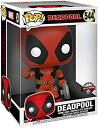 【中古】【輸入品 未使用】Funko POP Marvel Deadpool Exclusive 10-Inch Vinyl Bobble Head 544 Super-Size