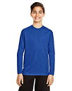 【中古】【輸入品・未使用】TT11YL T3 YOUTH PERFORMANCE LS TEE SPORT ROYAL M
