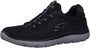 【中古】【輸入品・未使用】Skechers メンズ サミット, ブラックチャコール。, 10.5