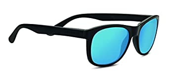 yÁzyAiEgpzSERENGETI ANTEO SUNGLASSES (SATIN BLACK POLARIZED 555NM BLUE)