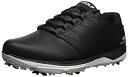 【中古】【輸入品・未使用】Skechers GO GOLF メンズ Pro 4 防水 ゴルフシューズ, ブラック/ホワイト, 8 Wide