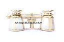 【中古】【輸入品・未使用】ANTIQUECOLLECTION 航海 ヴィンテージスタイル オペラグラス 双眼鏡 真珠層 望遠鏡