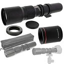 【中古】【輸入品・未使用】500mm (2X- 1000mm) f/8-32 HD プリセット望遠レンズ Nikon Fマウントカメラ用
