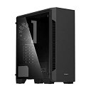 【中古】【輸入品・未使用】Zalman S3 TG ATX ミッドタワー PCケース 強化ガラス付き 3 x 取り付け済み Zalman120mm ファン (最...