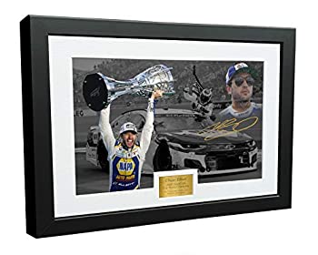 【中古】【輸入品・未使用】'2020 NASCAR CHAMPION CELEBRATION' チェイス・エリオット 12x8 A4 シボレ..