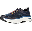 【中古】【輸入品・未使用】Skechers Max Cushioning Arch Fit - 220196 Navy/Orange 10 D (M)