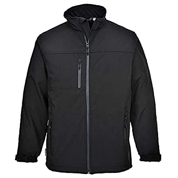 【中古】【輸入品・未使用】Portwestソフトシェルジャケット US サイズ: M カラー: ブラック
