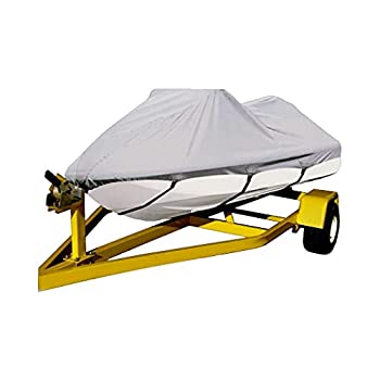 【中古】【輸入品・未使用】420デニール、グレー、TrailerableジェットスキーPWCカバーFits SEA DOO GTI 130?2008???2010