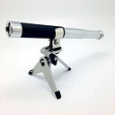 【中古】【輸入品・未使用】エグゼクティブマットブラック/サテンクロームメタル望遠鏡三脚