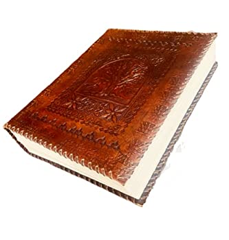 【中古】【輸入品・未使用】600ページ 大容量レザージャーナル | ツリーオブライフジャーナル | ビッグレザースケッチブック | ハンドメイドジャーナル | ...