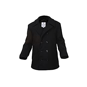 【中古】【輸入品・未使用】Rothco ピーコート ブラック 32/XS 【中古】【輸入品・未使用】Rothco ピーコート ブラック 32/XS