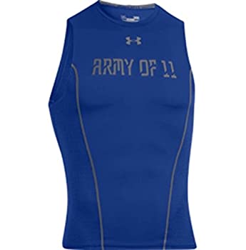 【中古】【輸入品・未使用】Under Armour Mens Army Of 11?Footballノースリーブ圧縮シャツ1243331?Small