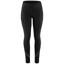 【中古】【輸入品・未使用】Louis Garneau - レディース オプティマム マット 2 タイツ S ブラック