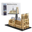 【中古】【輸入品・未使用】Kadablk フランス ノートルダム ド パリ 組み立てキット ミニ DIY STEM 組み立ておもちゃ 7380個