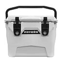 【中古】【輸入品・未使用】Fatboy 10クォート ロトモールドクーラーチェストアイスボックス ハードランチボックス ホワイト