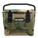 【中古】【輸入品・未使用】Fatboy 10クォート ロトモールドクーラーチェストアイスボックス ハードランチボックス アーミーカモ