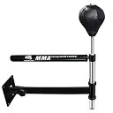 【中古】【輸入品・未使用】Innolife 壁マウント MMA ボクシング スピードトレーナー パンチング スピニングバー パンチングボール付き
