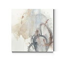 【中古】【輸入品・未使用】Renditions Gallery 正方形キャンバスウォールアート:ニュートラル幾何学、明るいフラクタルフローラル、モダンマルチカラ...