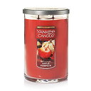 【中古】【輸入品・未使用】Yankee Candle Lサイズジャーキャンドル Large 2-Wick Tumbler Candle レッド 1244656Z