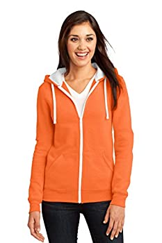 【中古】【輸入品・未使用】District Fleece フルジップパーカー (DT801) US サイズ: XX-Large カラー: オレンジ