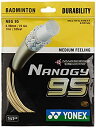 【中古】【輸入品・未使用】Yonex Nanogy 95 Badminton String - 10M Set by Yonex【メーカー名】YONEX(ヨネックス)【メーカー型番】STRINGS NANO GY 95 COSMIC GLD【ブランド名】YONEX(ヨネックス)【商品説明】Yonex Nanogy 95 Badminton String - 10M Set by Yonex当店では初期不良に限り、商品到着から7日間は返品を 受付けております。こちらは海外販売用に買取り致しました未使用品です。買取り致しました為、中古扱いとしております。輸送中に外箱にダメージ等がつく場合が御座います。他モールとの併売品の為、完売の際はご連絡致しますのでご了承下さい。速やかにご返金させて頂きます。ご注文からお届けまで1、ご注文⇒ご注文は24時間受け付けております。2、注文確認⇒ご注文後、当店から注文確認メールを送信します。3、配送⇒当店海外倉庫から取り寄せの場合は10〜30日程度でのお届けとなります。国内到着後、発送の際に通知にてご連絡致します。国内倉庫からの場合は3〜7日でのお届けとなります。お届け日の詳細につきましては購入前にお問い合わせくださいませ。　※離島、北海道、九州、沖縄は遅れる場合がございます。予めご了承下さい。お電話でのお問合せは少人数で運営の為受け付けておりませんので、メールにてお問合せお願い致します。営業時間　月〜金　10:00〜17:00お客様都合によるご注文後のキャンセル・返品はお受けしておりませんのでご了承下さい。